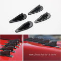 General EVO typle black shark fin tail fin